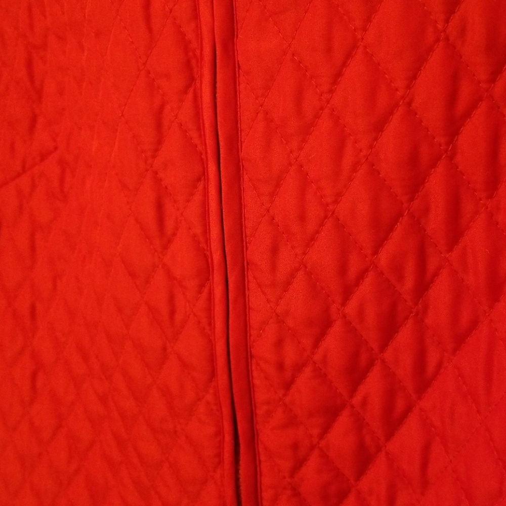Briggs New York Red Quilted Jacket - Size PS - Picture 3 of 5